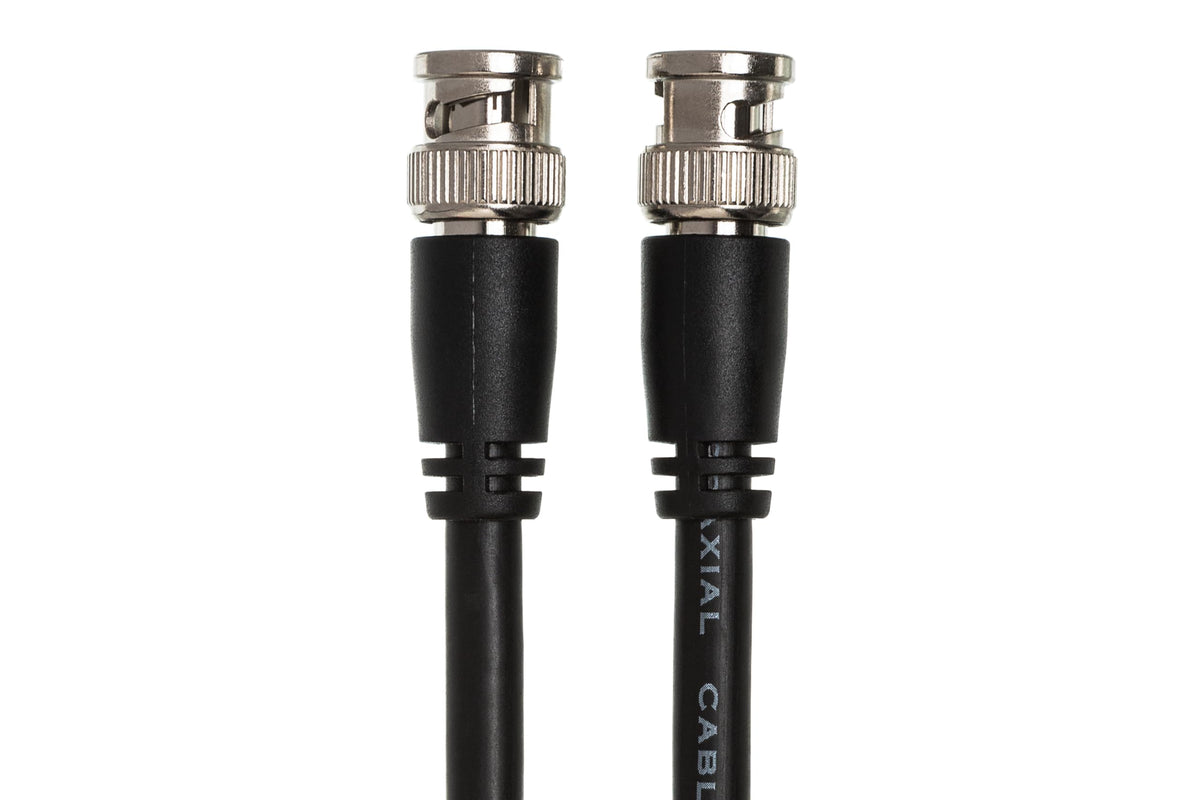 Hosa BNC-06-125 Pro 75-ohm Coax, BNC to Same, 25 Feet