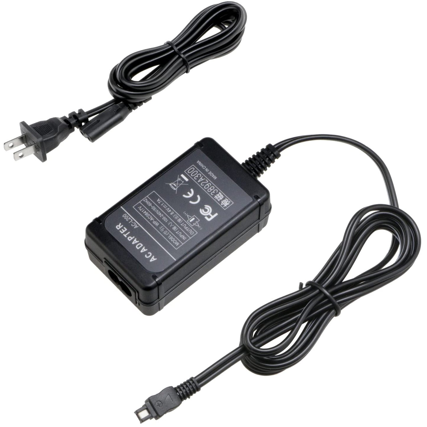 Glorich AC-L200 Replacement AC Power Adapter/Charger to Replace AC-L200 L200C L200D AC-L25 L25A L25B L25C for Sony Handycam DCR-HC40 PC109 SX85