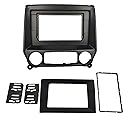 DKMUS Radio Stereo Bezel for Chevrolet Silverado 2014+ GMC Sierra 2014+ Dash Installation Mount Trim Kit Fits 10.1" and Double Din