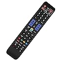 Replacement Remote Control for Samsung UN49MU7000 UN55MU7000 UN65MU7000 UN55MU8500FXZA UN65MU8500 UN58MU6100 UN55MU6490 Curved 4K Ultra HD Smart LED