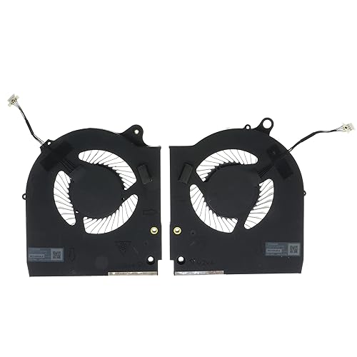 Replacement CPU&GPU Cooling Fan for DELL Alienware m15 Ryzen R5 R6 2021 EG75071S1-C50-S9A EG75071S1-C60-S9A 06HH2 DC 12V