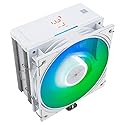 Thermalright Assassin X 120R Digital ARGB White CPU Cooler Air with 4X6mm HeatPipes, Digital Screen Top Cover,PWM Fan Heatsink CPU Cooler,151mm High
