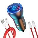 for One Plus Car Charger Super 100W 80W 65W Charge for OnePlus 15 15R 13 12 13R 12R 11 10 Pro 9 10T 8T 8 7T 7 Open Pad Nord CE 3 4 N20 N100 N300, 25W