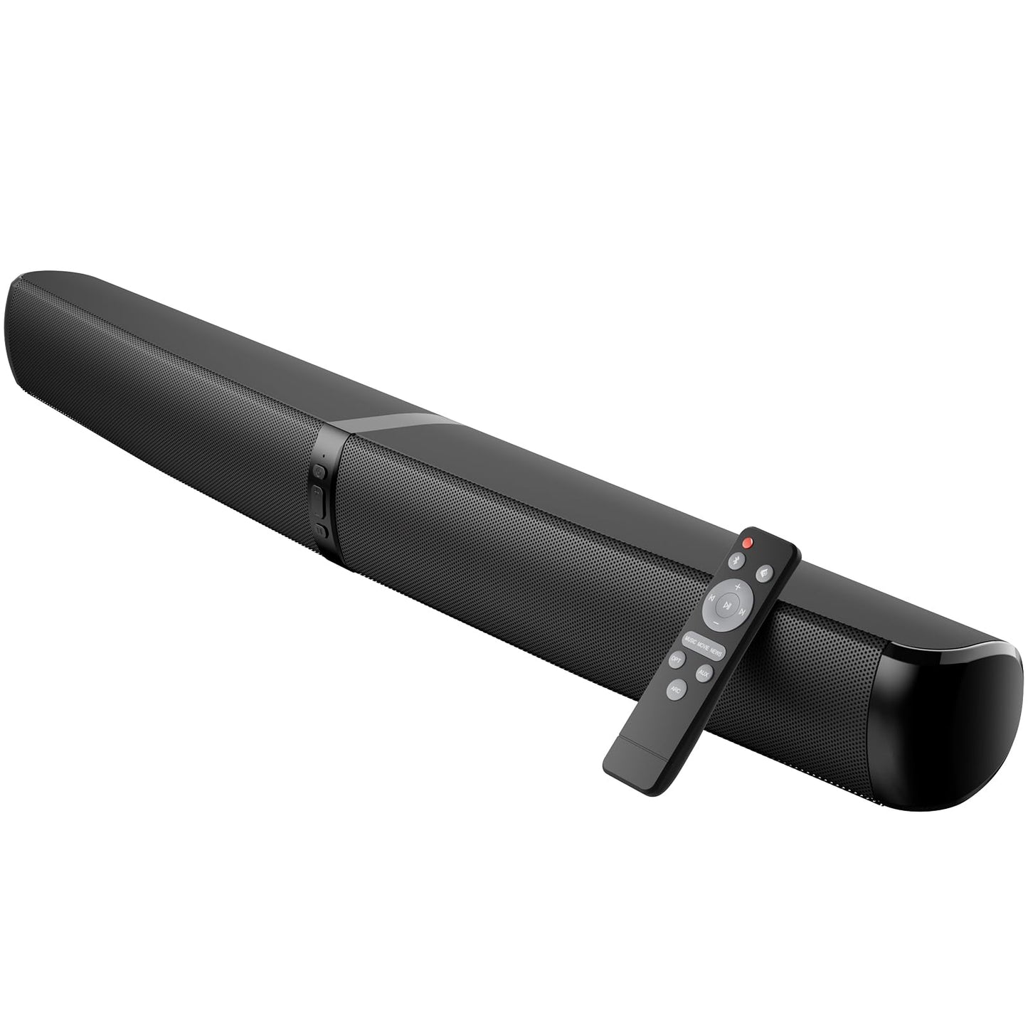 MZEIBO Sound Bar, 90W Soundbar for Smart TV, Bluetooth/ARC/Optical/AUX Connect, Detachable Design with Deep Bass for TV/PC/Gaming/Projector - 2-in-1