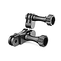SKYJFFJ Aluminum Ball gopro Handlebar Mount, 360 Rotation and Lock Any Direction, Shock-Resistant, Compatible with Gopro Hero 13 12 11 10 9 8 DJI Osmo