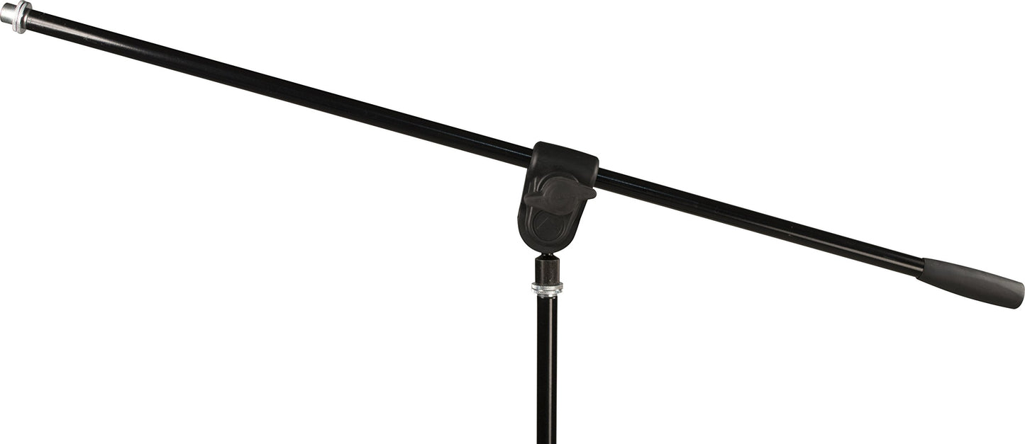 Ultimate Support MC-40B-PRO-SHORT Classic Series Microphone Stand w/Three-way Adjustable Boom Arm and Stable Tripod Base