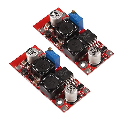 Aoicrie 2pcs XL6009 Boost Buck DC-DC Adjustable Step-UP Down Power Converter Module