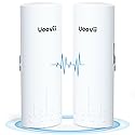 Wireless Bridge, UeeVii CPE820 5.8G Point to Point for Starlink WiFi Extender Signal Booster with 16dBi Antenna, Long Range Up to 3KM, Plug