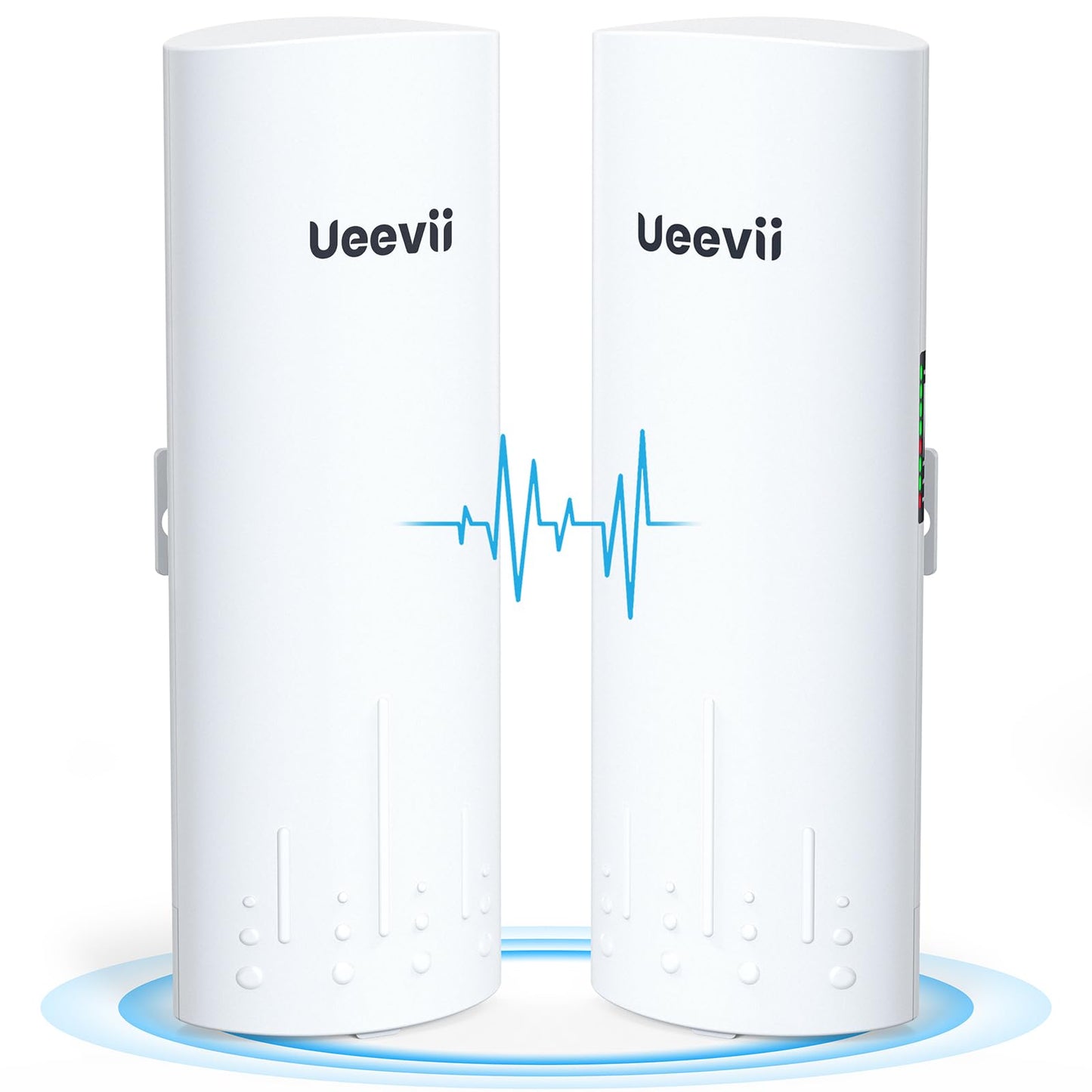 Wireless Bridge, UeeVii CPE820 5.8G Point to Point for Starlink WiFi Extender Signal Booster with 16dBi Antenna, Long Range Up to 3KM, Plug