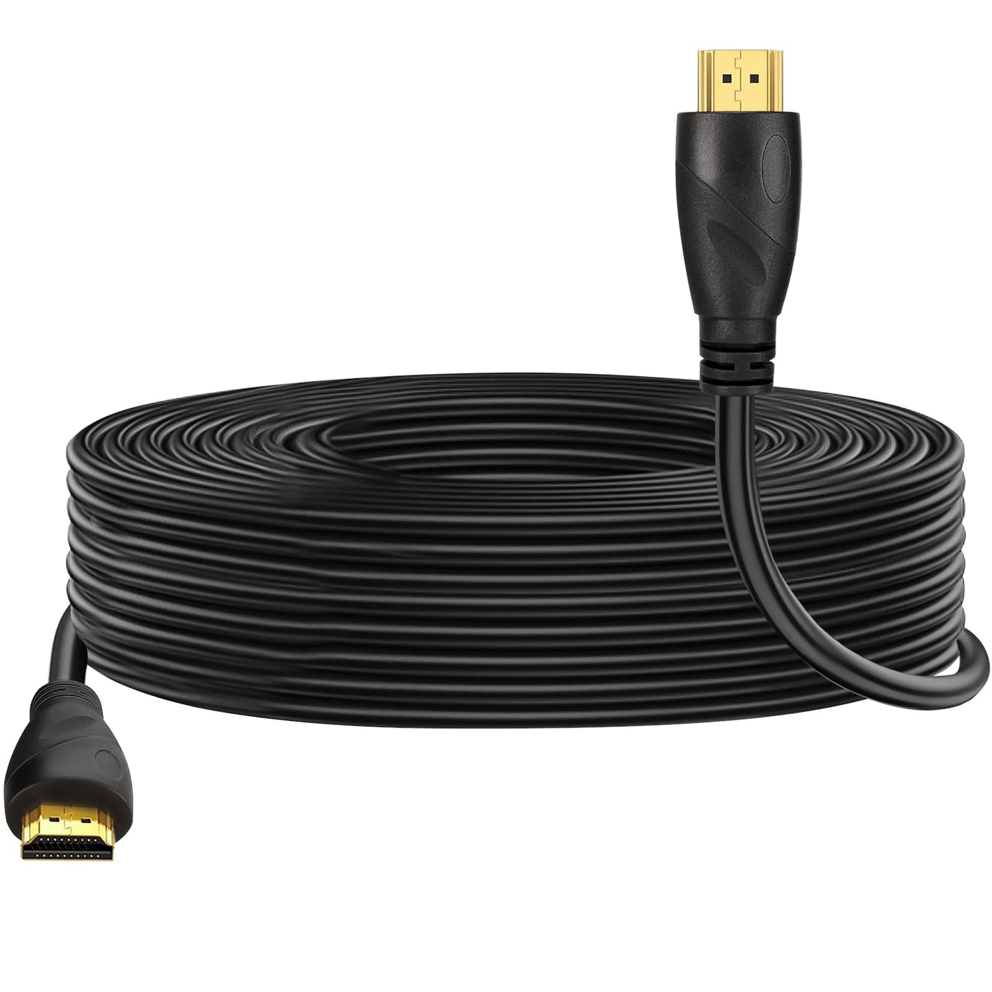 DAPRAINNO HDTV Cable 30FT High Speed HDTV Cables 4K 2K 1080P 18Gbps 26AWG HDR/ARC/HDCP 2.2 Compatible with Laptop Monitor PS5 Xbox Switch,Black