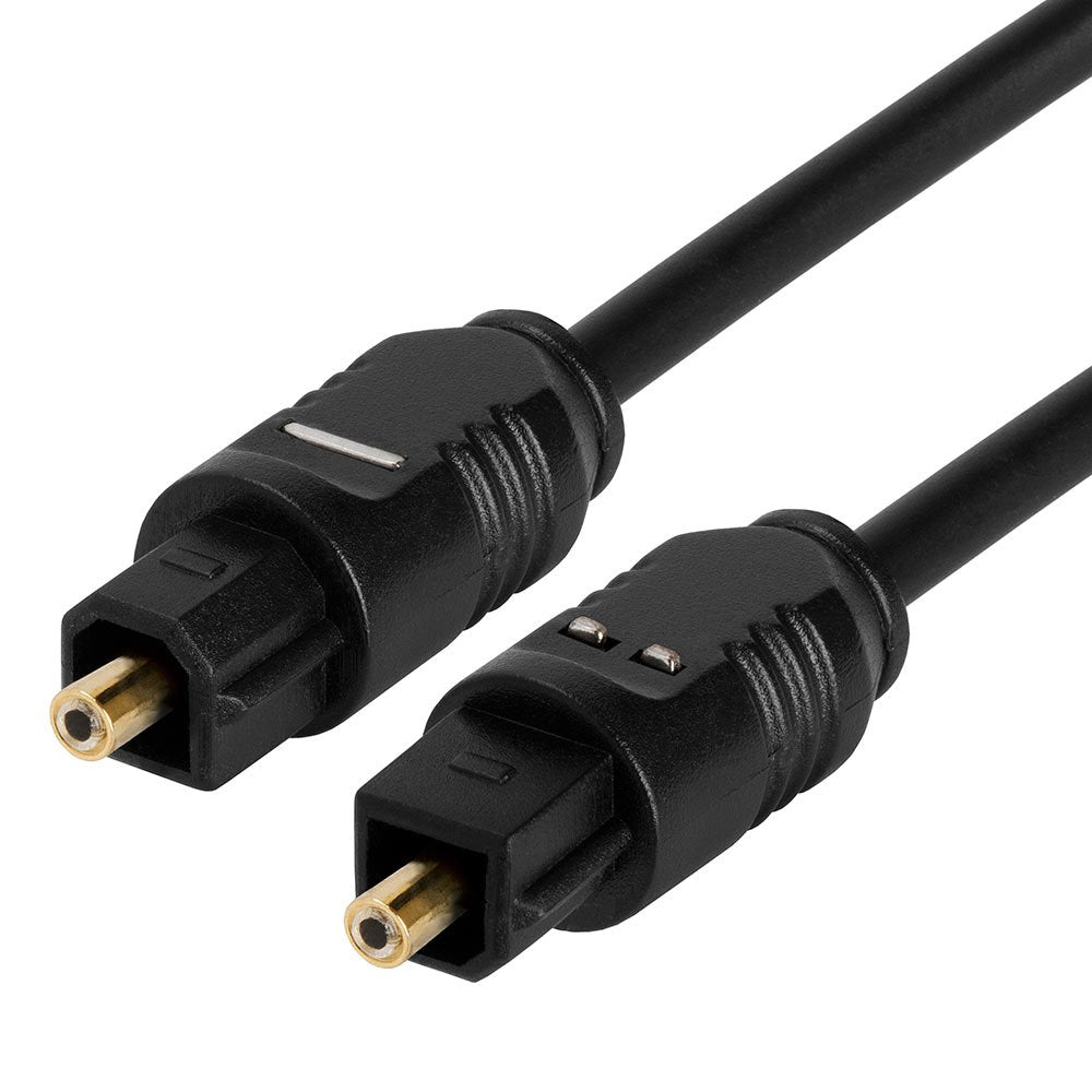 StarTech 6ft Ultra-Thin Digital Optical Audio Cable, M/M (THINTOS6)
