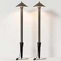 GOLDEN STAR 10W Halogen Low Voltage Landscape Lights, Classic Mushroom Hat Pathway Lights, Compatible with Malibu 8308-9103 Pro-Style, 10 Watt G4