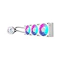 AORUS WATERFORCE II 360 ICE Liquid CPU Cooler, 360mm Radiator with 3x120mm Low Noise ARGB Fans, Compatible with Intel LGA1851, LGA1700, and AMD AM5