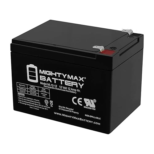 Mighty Max Battery 12V 12AH Replacement Battery for Kid Trax Avigo Mini Cooper Brand Product