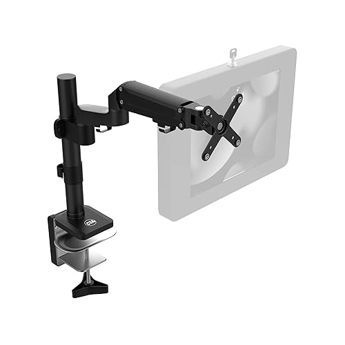 Articulating Desk Mount w/Clamp, Grommet and Cable Management