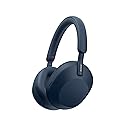 Sony WH-1000XM5 Premium Noise Canceling Headphones, Auto NC Optimizer, 30-Hour Battery, Alexa Voice Control, Midnight Blue