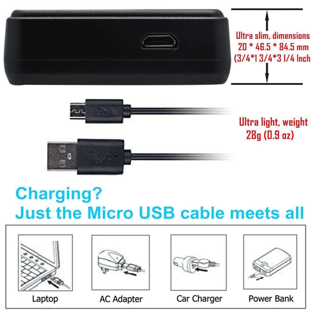 Kastar Slim LCD Charger for Nik EN-EL23, ENEL23 MH-67 and Nik Coolpix P600, P610 S810c, P900 Digital Cameras