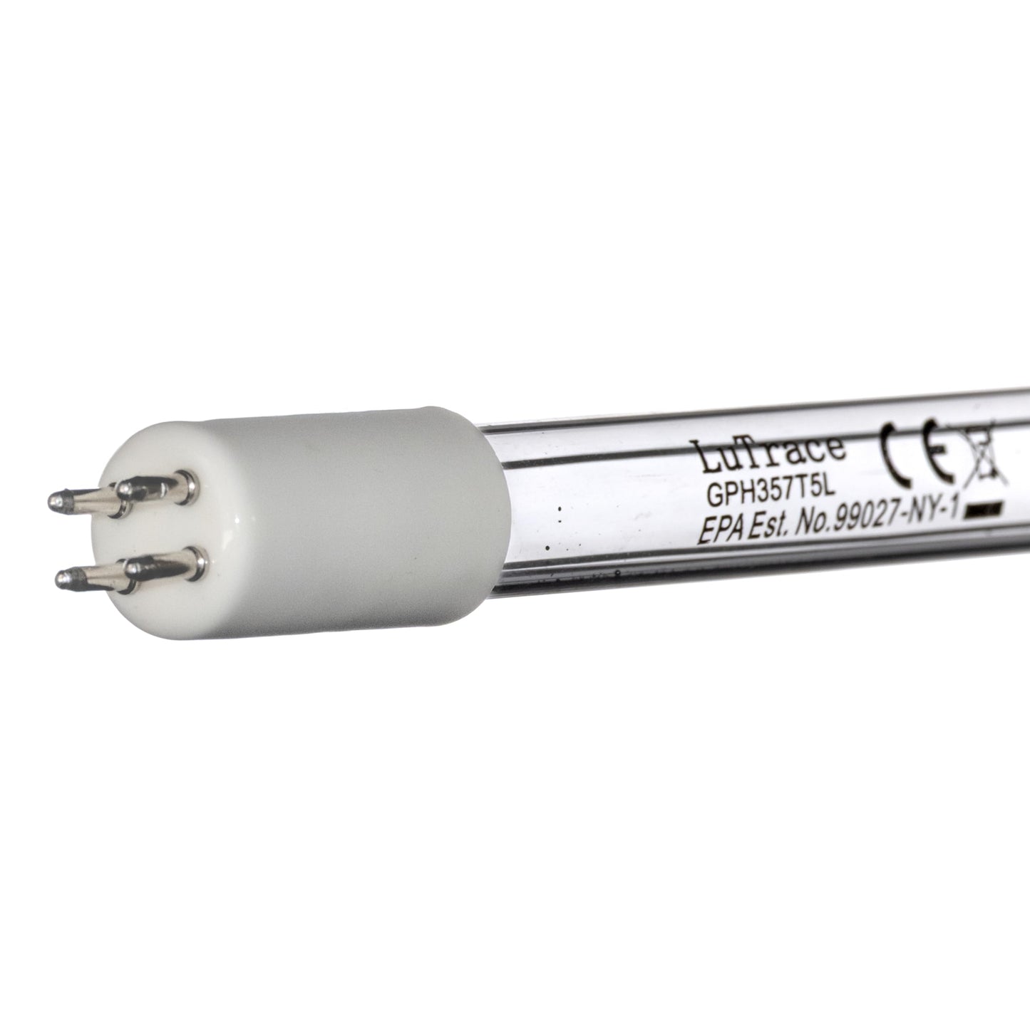 Lutrace GPH357T5/4P, GPH357T5L/4P, GPH357T5L/4 14", 17W, UV Bulb, Lamp 4pin .Guaranteed for One Year