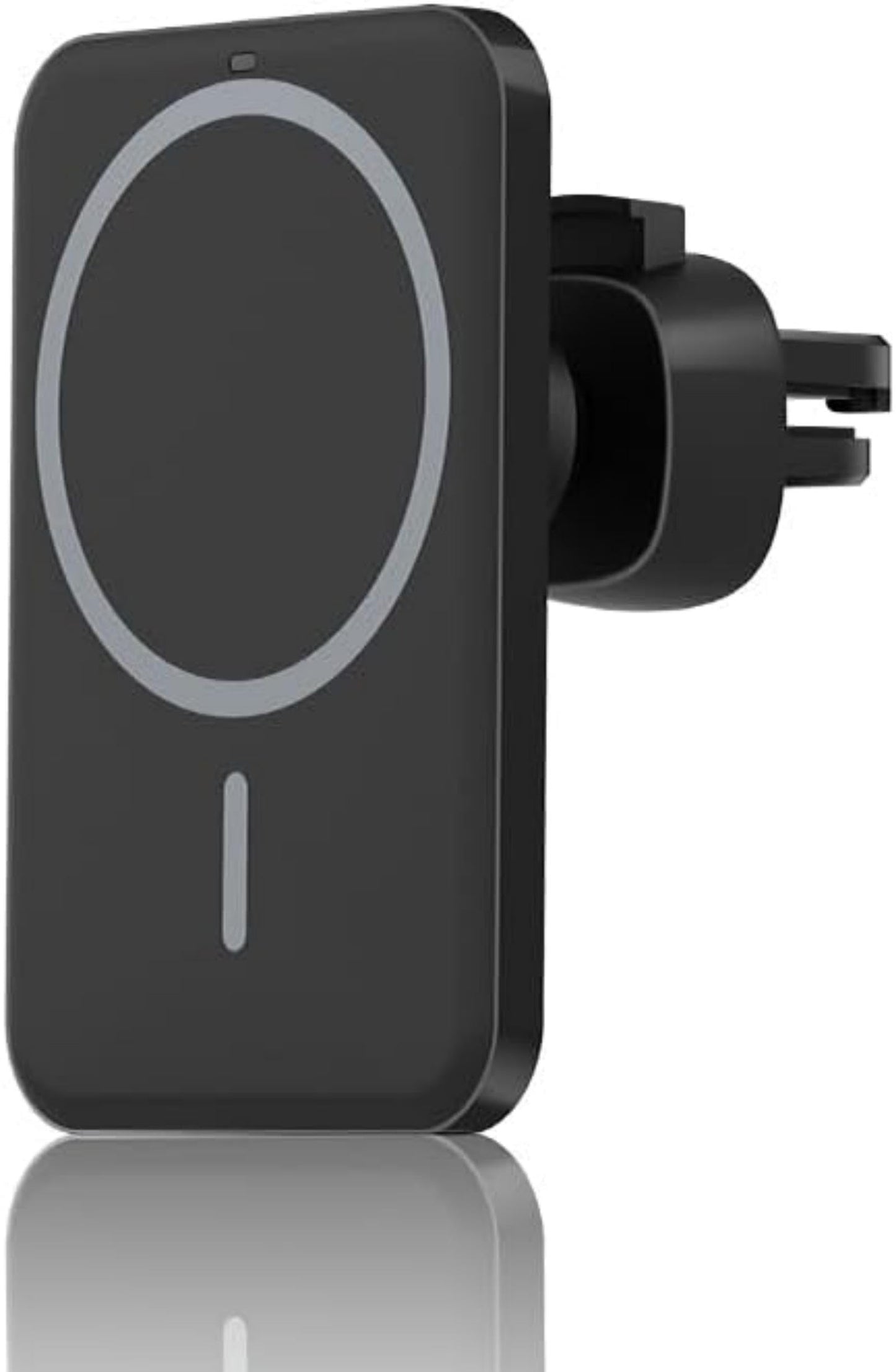 LXQTAO 15W Wireless Car Phone Holder - New Edition Fast Charging Mobile Stand with Type-C Interface for 12/13/14 Series - Robust Magnetic Charging