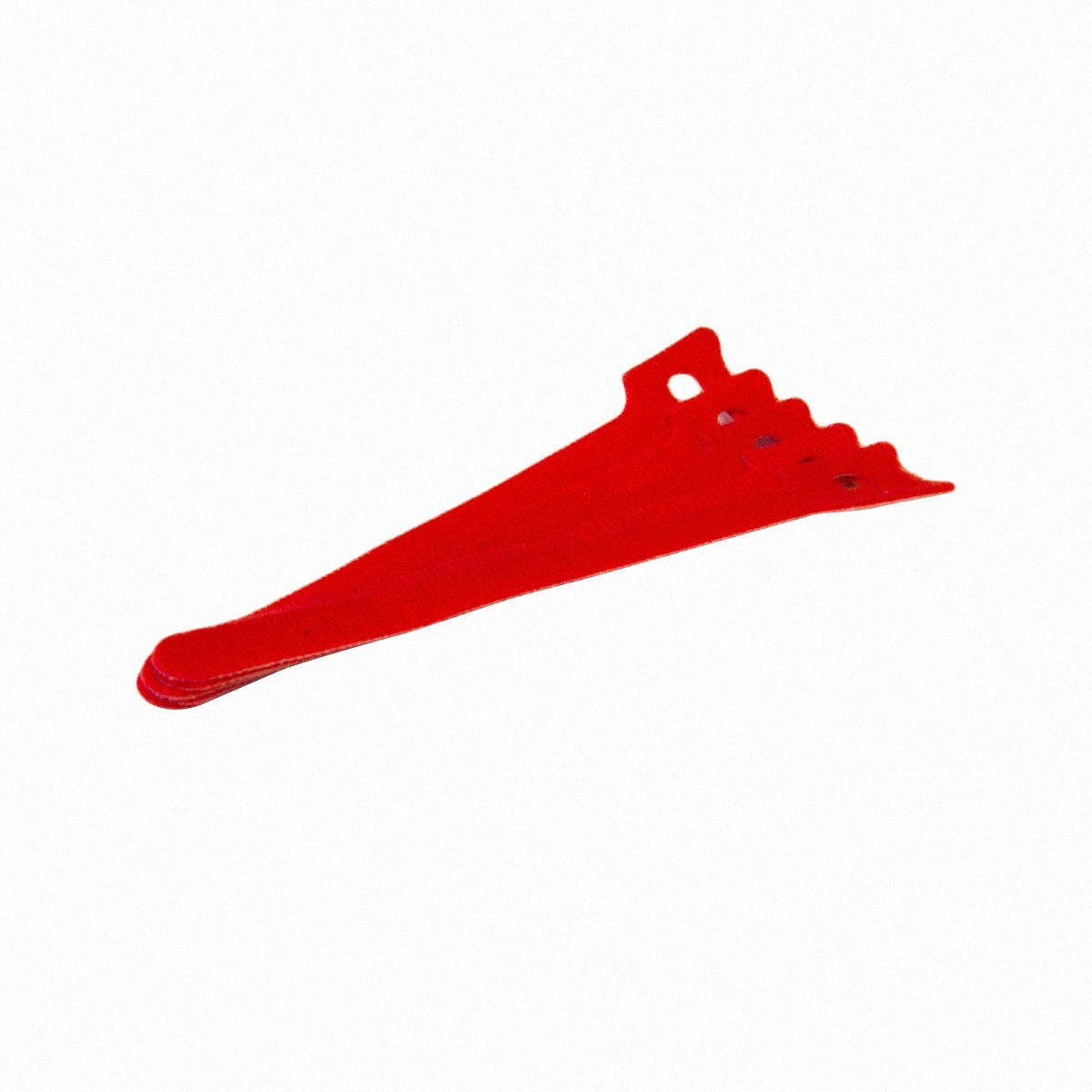 NavePoint 6 Inch Hook and Loop Reusable Strap Cable Cord Wire Ties 100 Pack Red