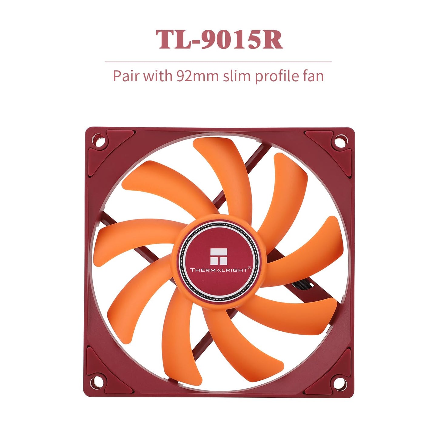 Thermalright AXP90 X53 Full Low Profile ITX CPU Cooler,with 92mm Slim PWM Fan for 2700RPM High Speed ITX CPU Fan,Pure Copper Version,for Intel