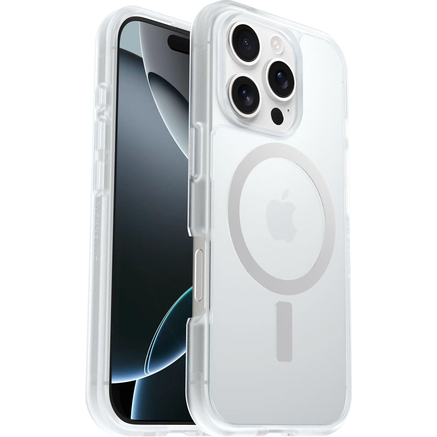 OtterBox iPhone 16 Pro React Series Case - Clear - Ultra-Thin, Stylish Minimalist iPhone Case, MagSafe Compatible