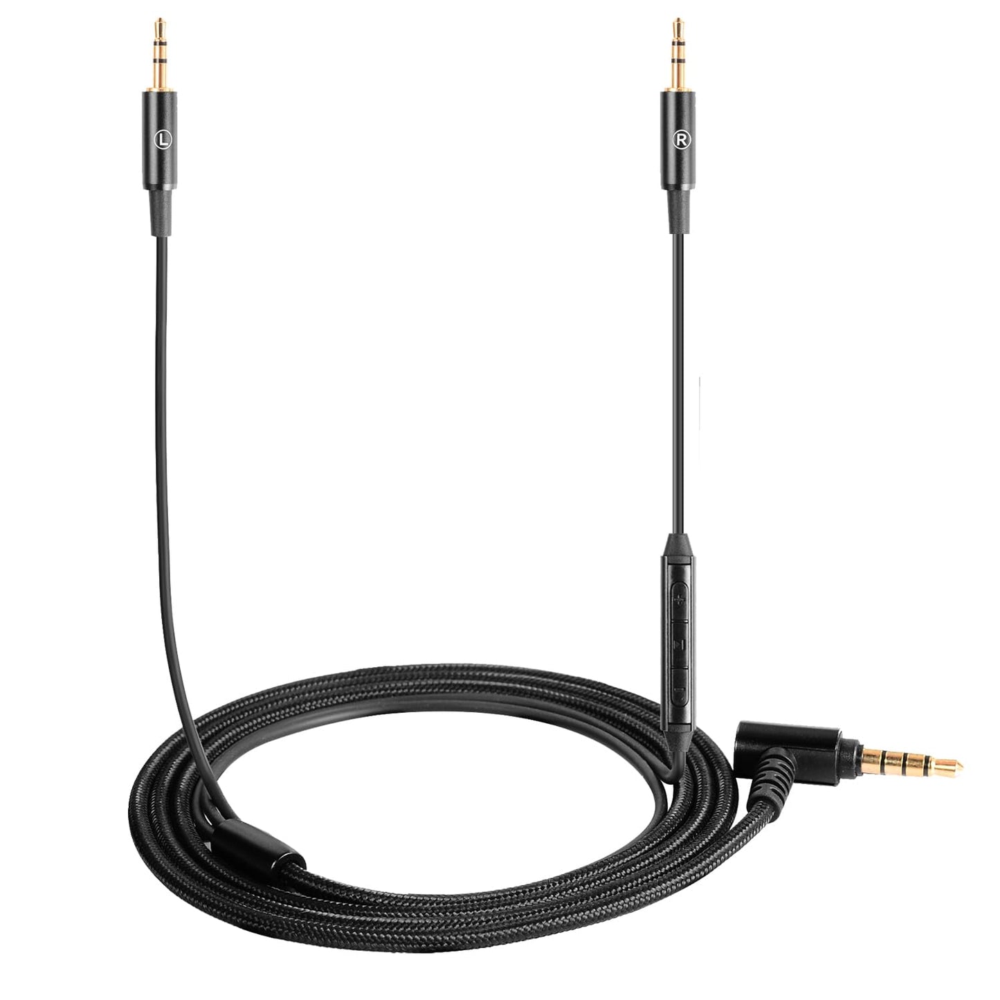 FAAEAL Audio Replacement Cable Compatible with Sol Republic Master Tracks HD HD2 Sol Republic V10 V12 X3 Headphones,in-line Mic Control Headphone…