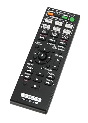 RM-ADU078 Replace Remote Suit for Sony DVD Home Theater System HBD-TZ135 HBD-DZ170 DAV-DZ170 HBD-DZ175 HCD-DZ310 HCD-DZ510 HBD-TZ530 HCD-DZ610