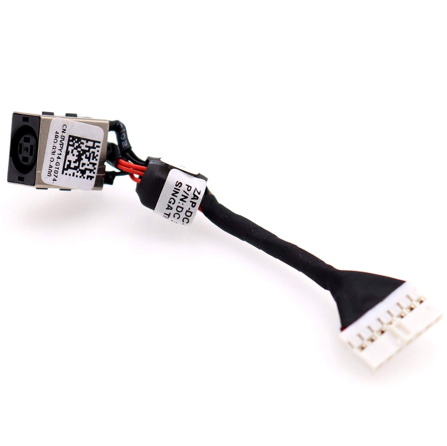 Deal4GO DC Power Jack Cable Harness Connector Port Replacement for Dell Alienware 13 R1 R2 M13X R1 R2 0VPY14 VPY14 DC30100SU00