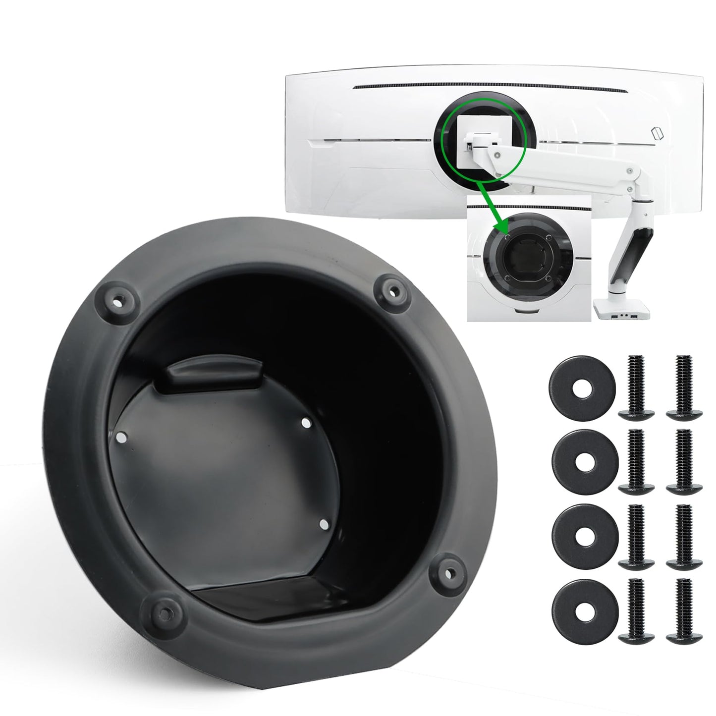 Odyssey G9 VESA Adapter Wall Mount Compatible with Samsung 49” Odyssey Neo G95T G97T G95NA Monitor(Fit