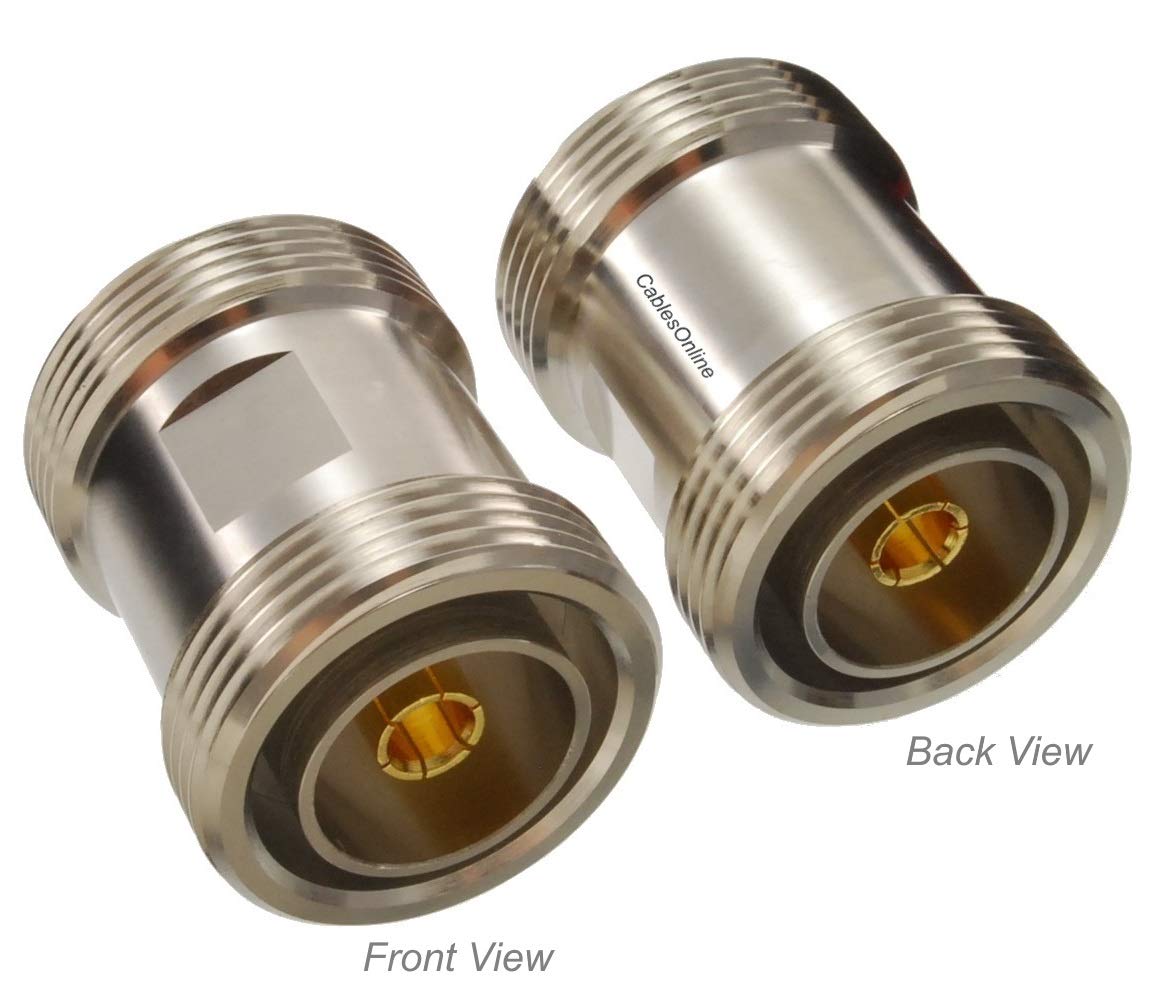 CablesOnline, 7/16 DIN Female Jack to 7/16 DIN Female Jack Coaxial Inline Coupler, RF-L101
