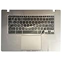 Laptop Replacement Keyboard Fit Samsung Chromebook XE350XBA US Layout with Palmrest Upper Case Cover