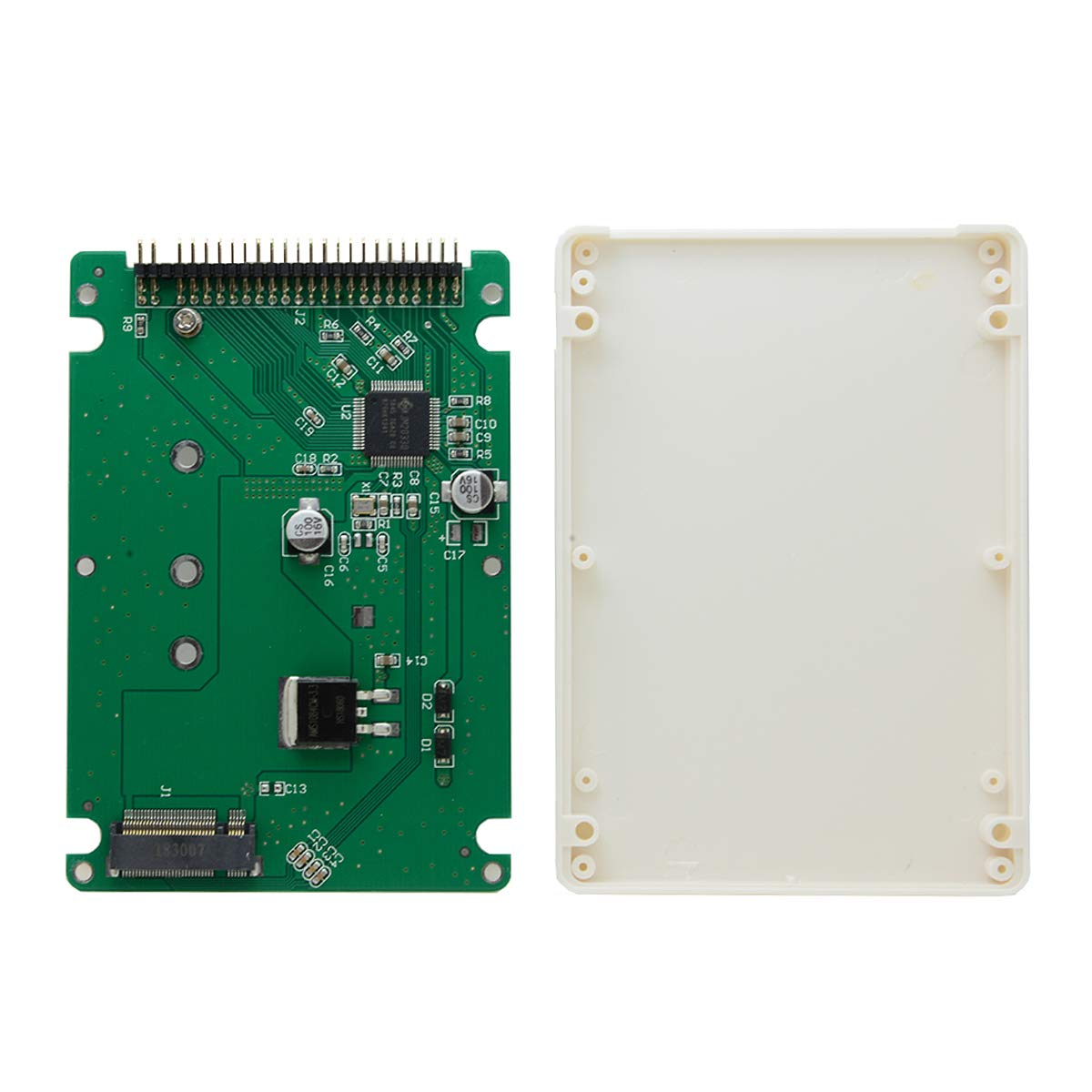 chenyang M.2 NGFF B/M-Key SATA SSD to IDE 44Pin 2.5 inch Hard Disk Case Enclosure for Laptop