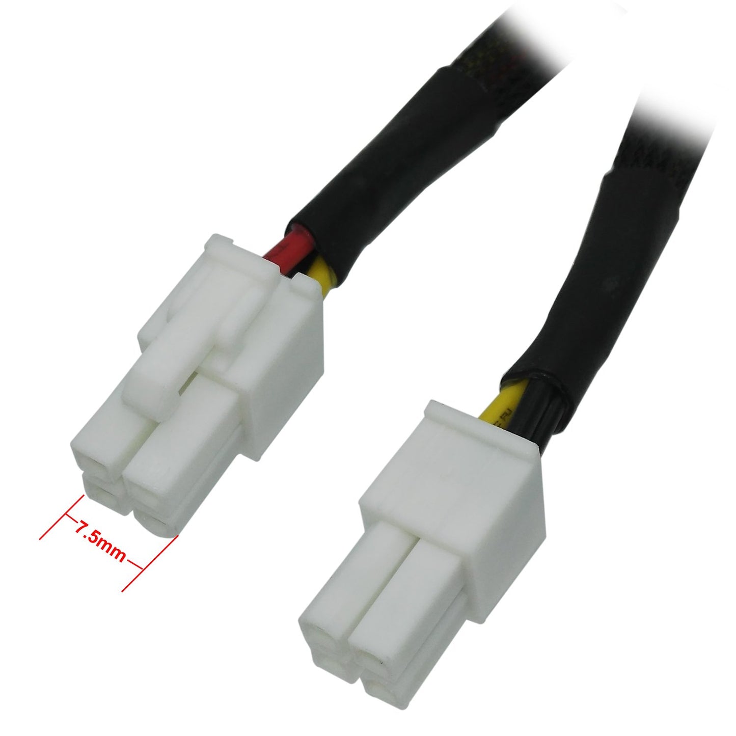 COMeap (3-Pack SATA Power Cable for Lenovo Motherboard, ATX 4 Pin to SATA Hard Drive HDD Power Adapter Extension 12-inch(30cm)