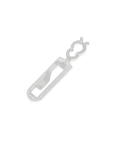 Holiday Lighting Outlet LED All in One Christmas Light Clip, Works on Gutters & Shingles. Pack of 100