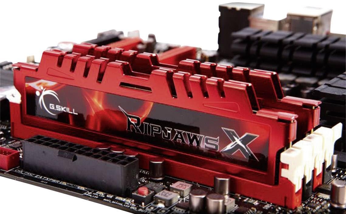 G.SKILL RipjawsX Series DDR3 RAM (XMP) 16GB (2x8GB) Up to 1600MT/s* CL10-10-10-30 1.50V Desktop Computer Memory U-DIMM (F3-12800CL10D-16GBXL)