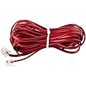 iSoHo Phones Accessories: Telephone Cords for Landline Phones - 15FT Phone Cords for Landline Phones to Wall Jack - Superb Sound Quality, Sturdy