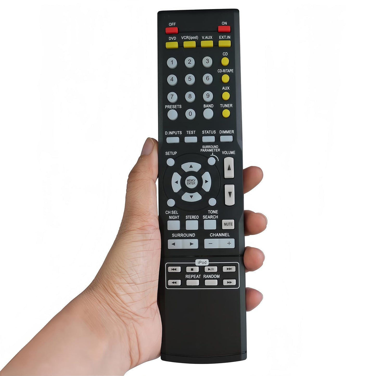 Universal Replacement Remote Controller Compatible for Denon AV Receiver AVR-1801 AVR-1802 AVR-1803 AVR-1403 AVR-1620 AVR-1506 RC-942 RC-917