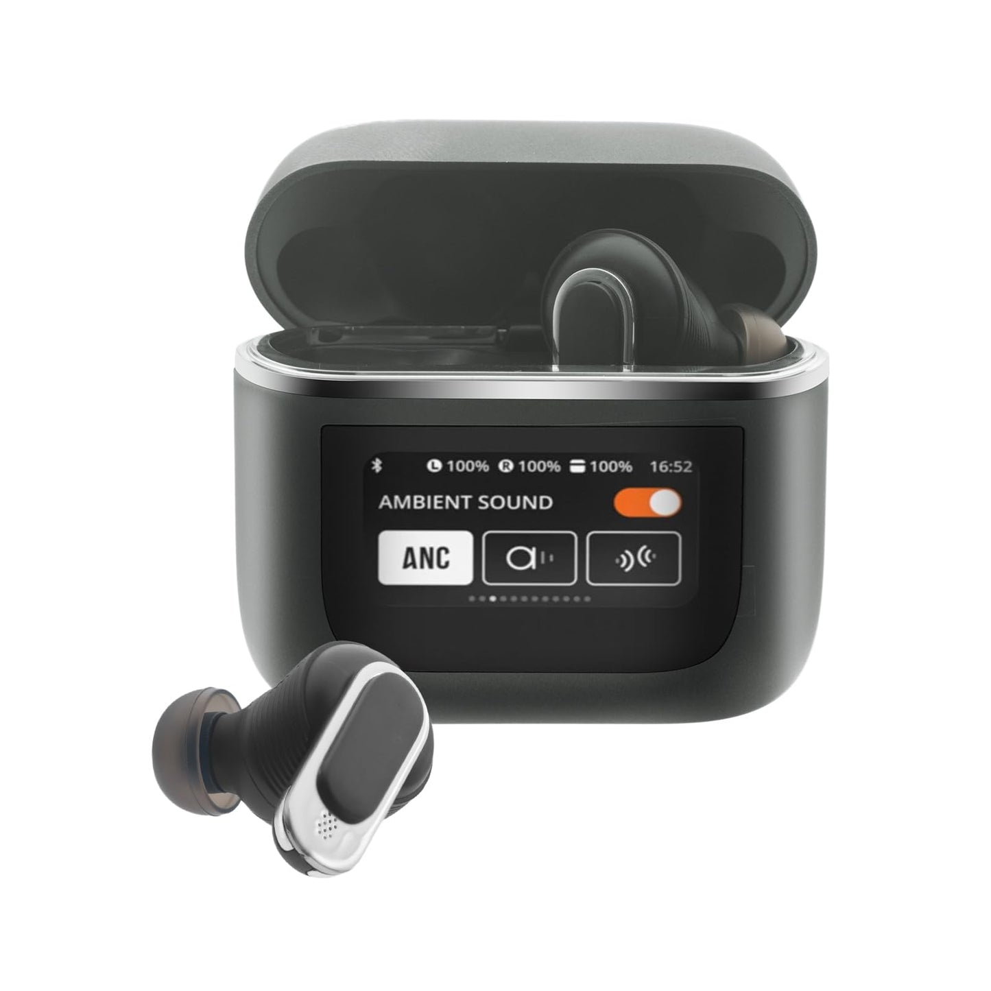 Klowcok Replacement Ear Tips for JBL Vibe Buds/Tour Pro 2 / Live Beam 3 / Live Pro 2 / Live Free 2 Earbuds, Soft Silicone Ear Tips 3 Pairs (S/M/L)