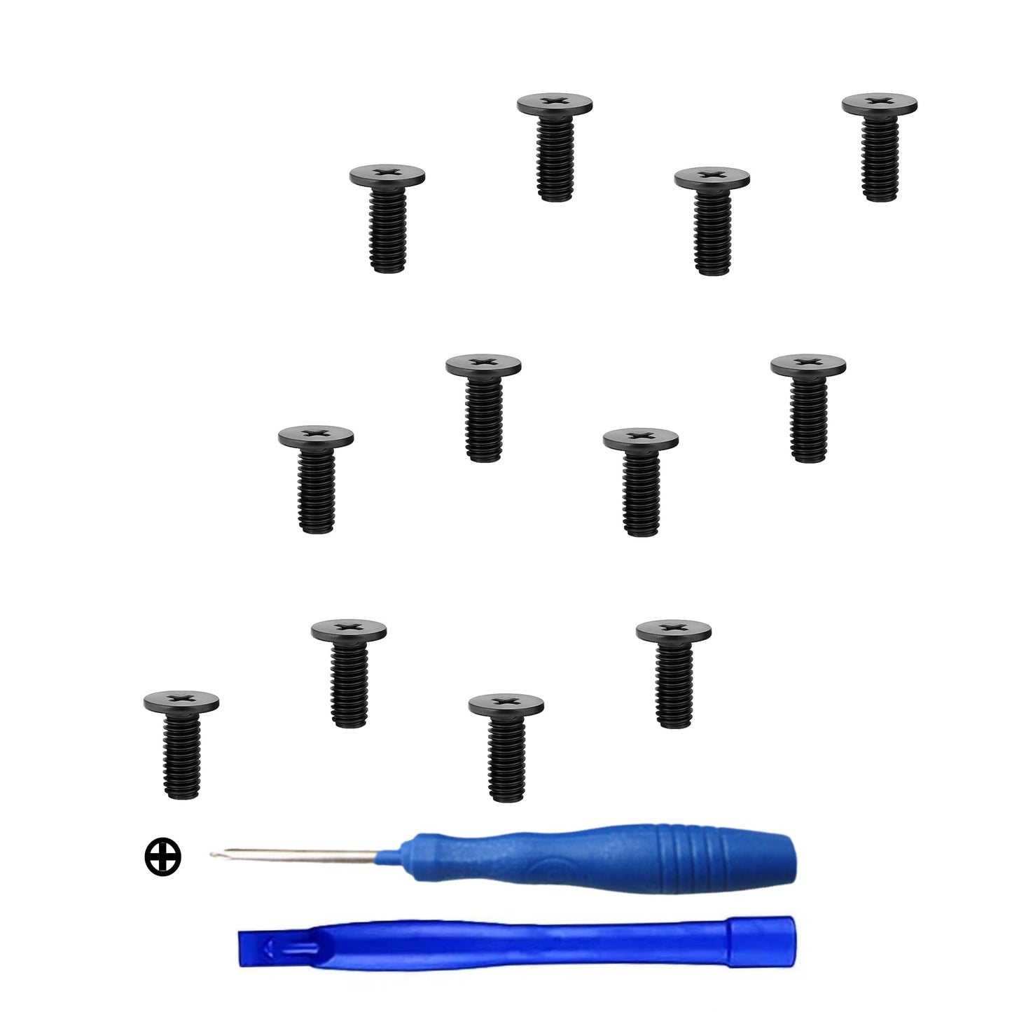 LCD Screen Screws Replacement Kit for Canon G7X Mark II Mark III - 12pc Complete Repair Set with Screwdriver Tool