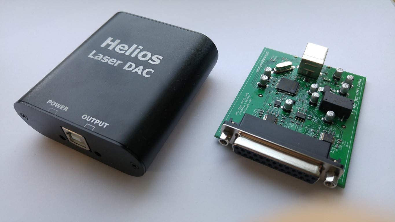 Helios Laser DAC, USB to ILDA Adapter