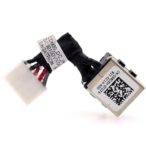 Deal4GO DC Power Jack Cable 98C6H 098C6H DC30100YX00 Replacement for Dell Latitude 5580 5590 5591 Precision 3520 3530
