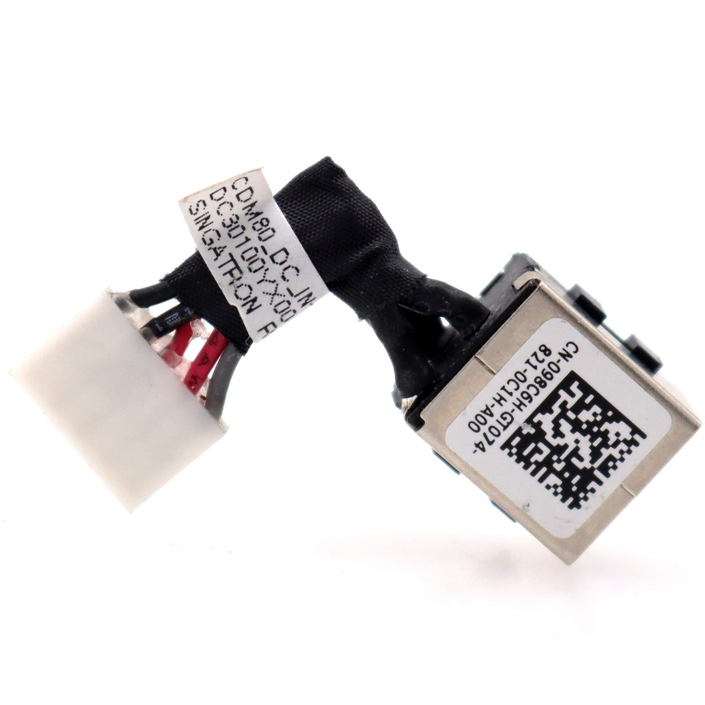Deal4GO DC Power Jack Cable 98C6H 098C6H DC30100YX00 Replacement for Dell Latitude 5580 5590 5591 Precision 3520 3530