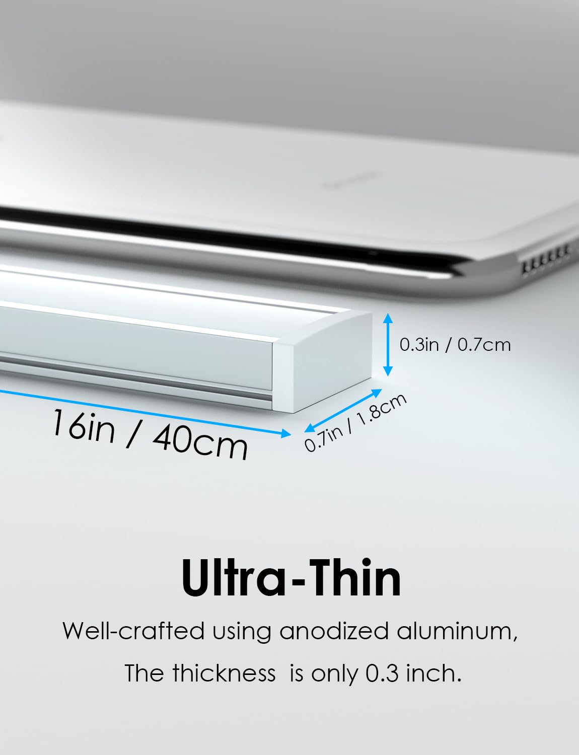 Under Cabinet Lighting, Motion Sensor Lights Indoor Plug in, 16" 12V LED Under Counter Super Bright Magnetic