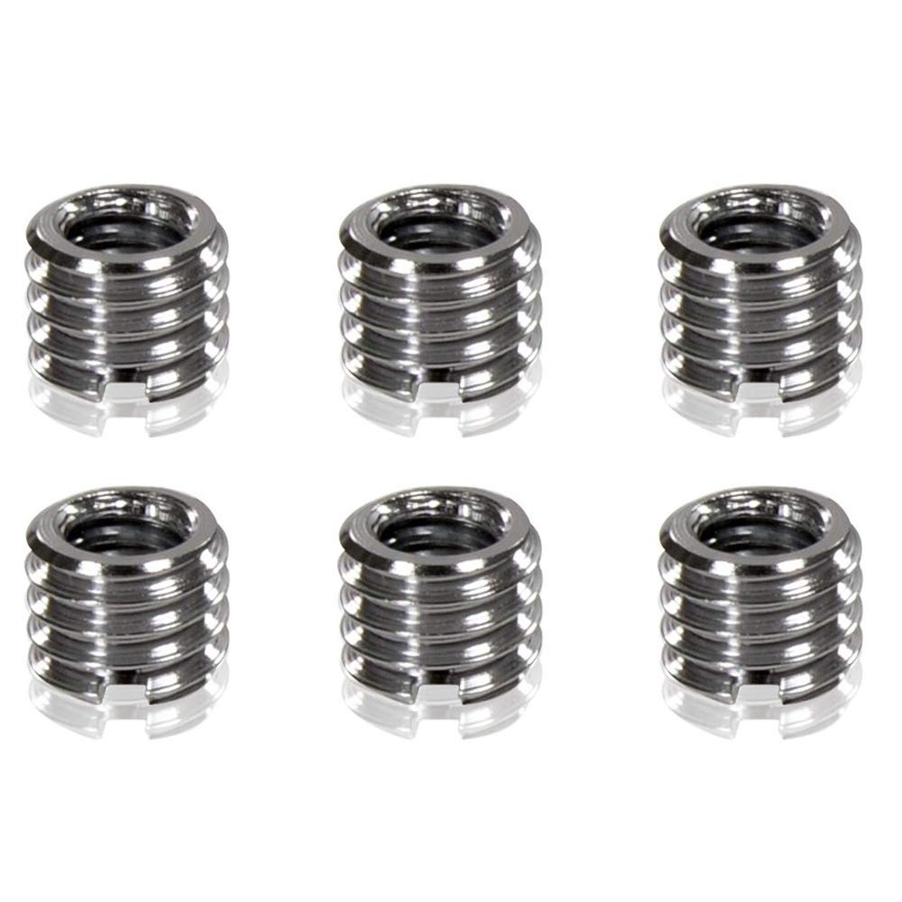 3/8" to 1/4" Tripod Ballhead Reducer Bushing Convert Screw Adapter,1/4" to 3/8" Tripod Ballhead Camera Convert Screw Adapter Mount for Tripod Monopod