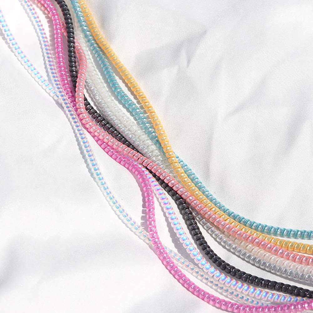Cable Protector Animal Proof Wire Repair, Cord Protector for Pets Headphone Saver Spiral Cable Wrap Strain Relief, Cord Sleeve for Phone Cable USB