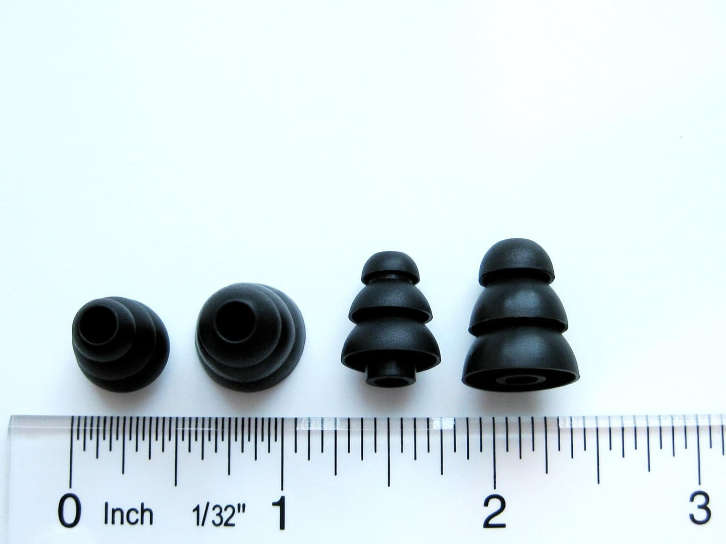 8pcs Eartips Compatible with Beats Flex, Fit Pro, Studio Buds and Studio Buds + True Wireless Earphones - 4S / 4L Black Triple Flange Replacement…