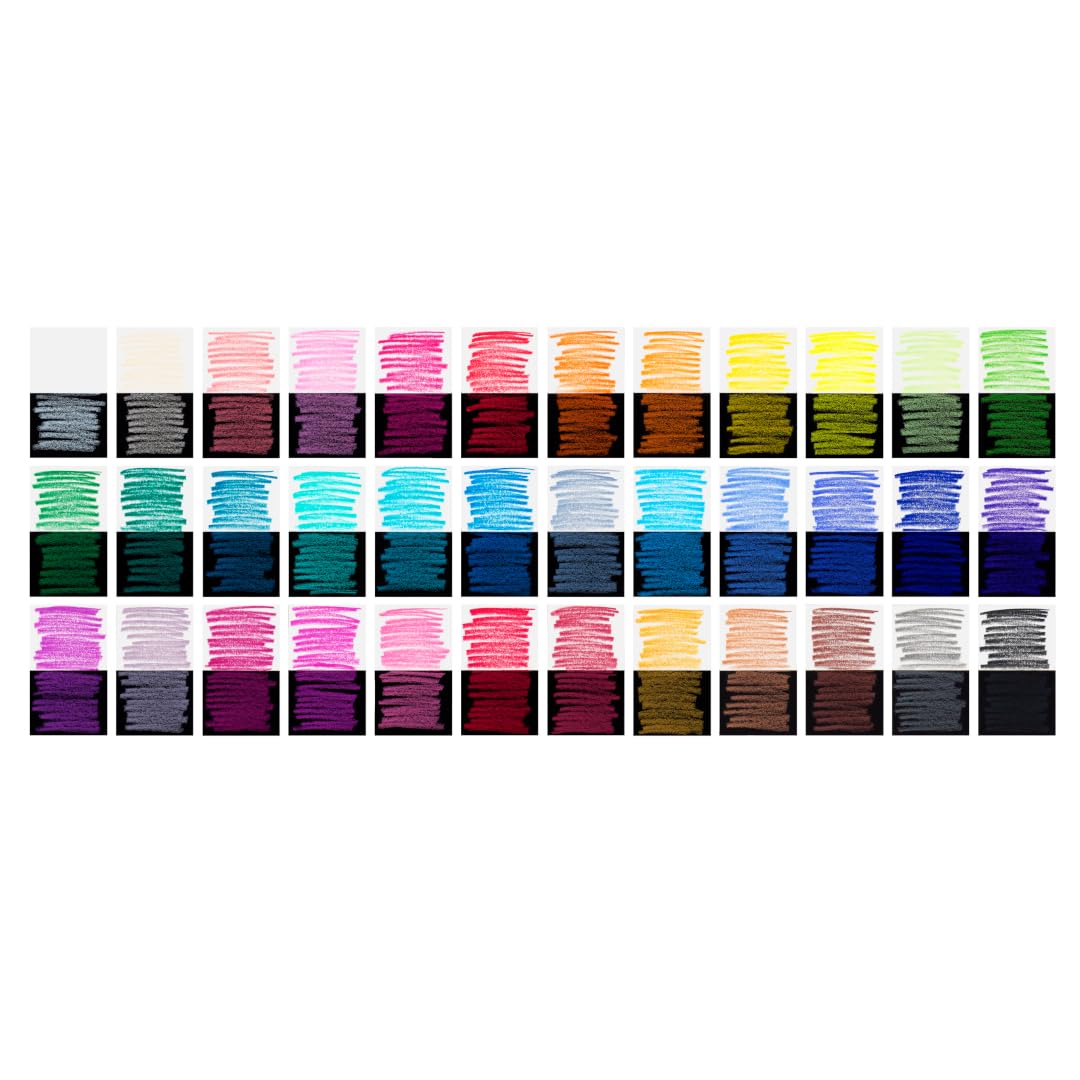 Faber-Castell Black Edition Colored Pencils, 36 Count, Neon & Pastel