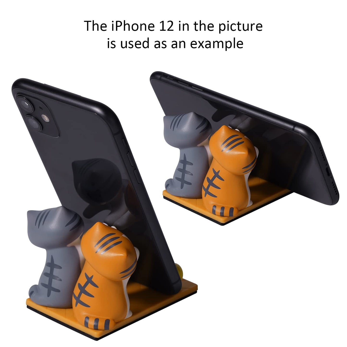 Auhafaly Cute Cat Smartphone Stand Phone Holder Cartoon Animal