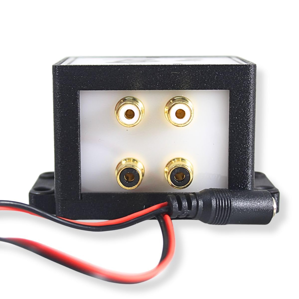 B2 Audio Cockbox 2x4 RCA Splitter Distribution Block w/RGB LED Lights